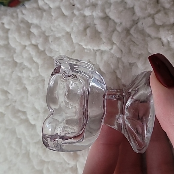 Vintage Set of 3 Heisey Plain Panel Recessed Salt Dips - Picture 9 of 15